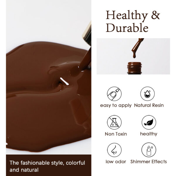 Wholesale OEMODM 12 Colors Mocha Series HEMA-Free Gel Polish Wholesale OEMODM 12 Colors Mocha Series HEMA-Free Gel Polish