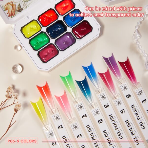 Wholesale Pat Painting Gel Gradient UV Nail Art Long Lasting
