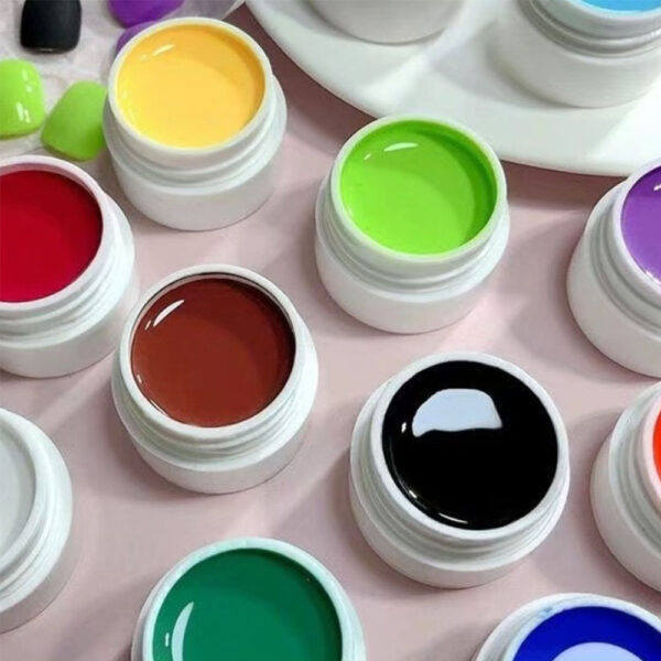 Wholesale Private Label Colorful Nail Art Painting Gel Palette