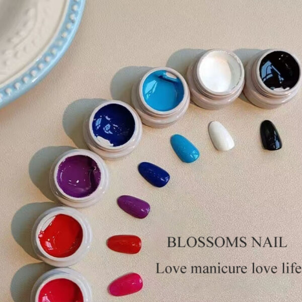 Wholesale Private Label Colorful Nail Art Painting Gel Palette