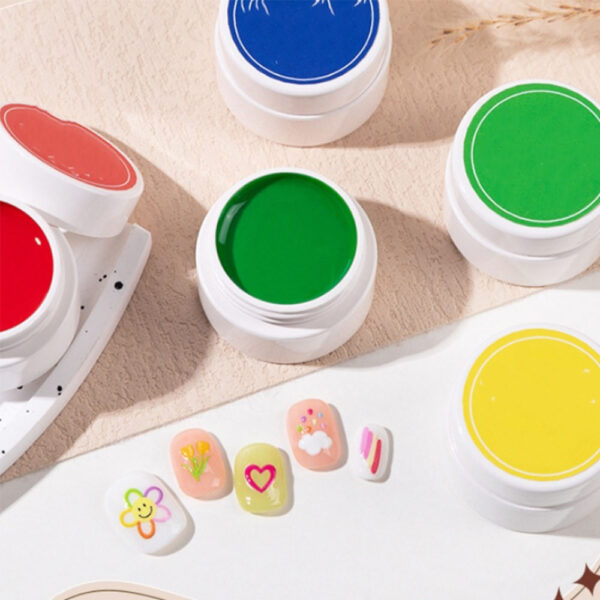 Wholesale Private Label Colorful Nail Art Painting Gel Palette