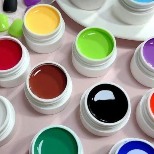 Wholesale Private Label Colorful Painting Gel Nail Art Palette