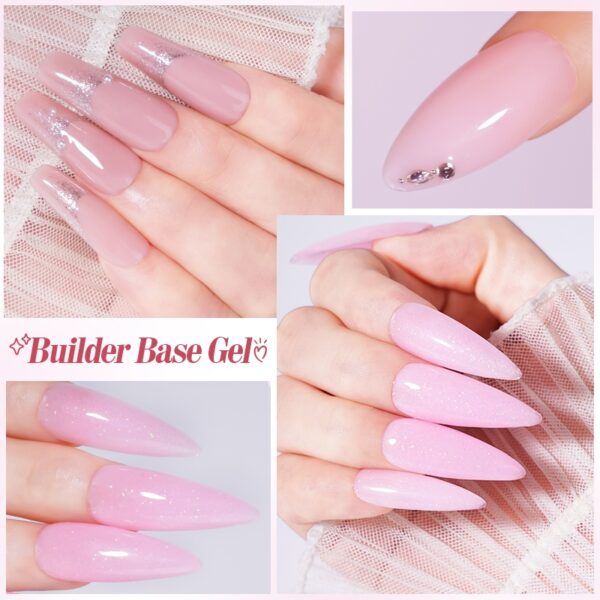 Оптовая продажа Самовыравнивающиеся гелевые наращивания BIAB Builder 24 цвета