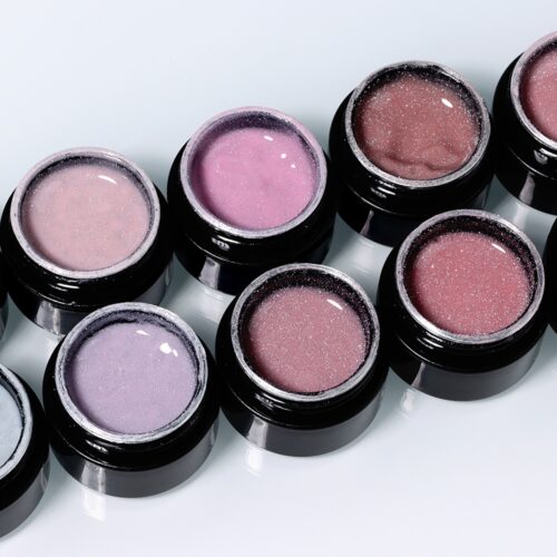 Оптовая Самовыравнивающийся Блеск Строитель Гель Наращивание Ногтей