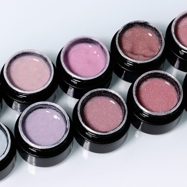 Оптовая Самовыравнивающийся Блеск Строитель Гель Наращивание Ногтей