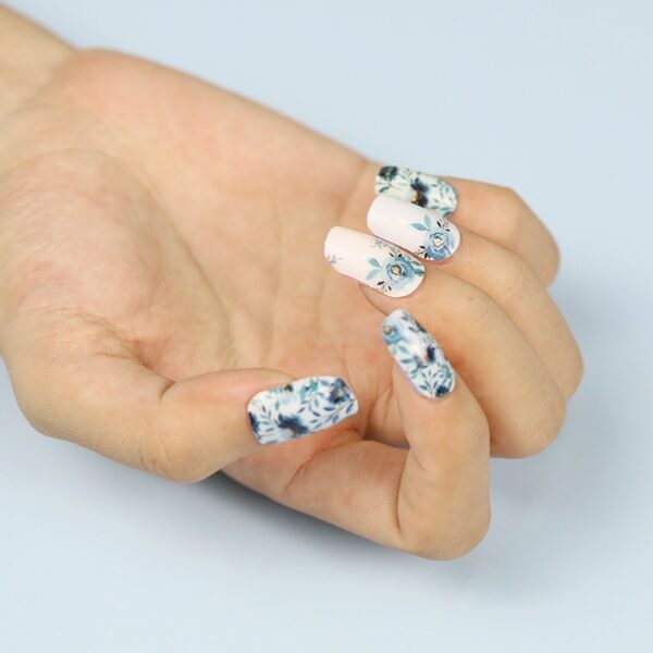 Mayorista Tiras de Uñas de Gel UV Semi-Curado Rainbow Foil