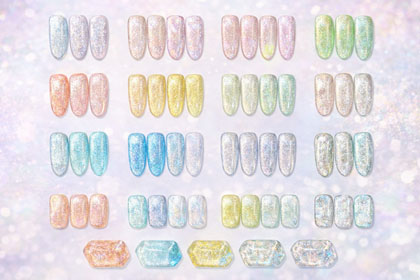 Gel Polish Catalog 3 Glitter Gel
