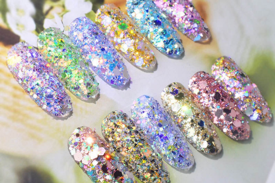 Блестящая пудра